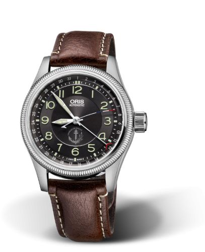 Oris Big Crown Pointer Date 40 Paslanmaz Çelik / PA Charles de Gaulle, referans 01 754 7679 4084-Set LS