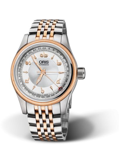Oris Big Crown Pointer Date 40 Paslanmaz Çelik - Pembe Altın / Thailand Edition, referans 01 754 7679 4381-07 8 20 32