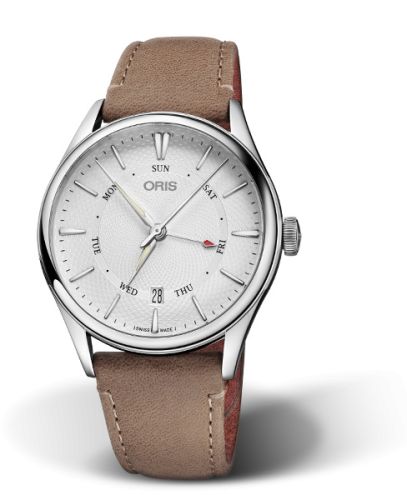 Oris Artelier Pointer Day Date 40 Paslanmaz Çelik / Gümüş, referans 01 755 7742 4051-07 5 21 32FC