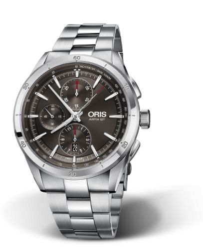 Oris Artix GT Chronograph Paslanmaz Çelik / Gri / Bilezik, referans 01 774 7750 4153-07 8 22 87