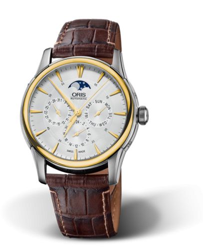 Oris Artelier Complication 40.5 Paslanmaz Çelik - Sarı Altın / Gümüş, referans 01 781 7703 4351-07 5 21 70FC