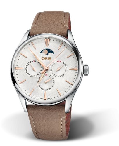 Oris Artelier Complication 40 Paslanmaz Çelik / Gümüş, referans 01 781 7729 4031-07 5 21 32FC