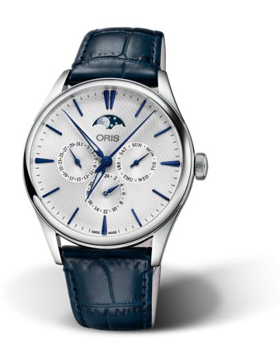 Oris Artelier Complication 40 Paslanmaz Çelik / Gümüş, referans 01 781 7729 4051-07 5 21 66FC