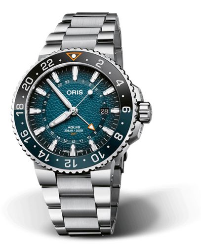 Oris Aquis GMT 43.5 Whale Shark Limited Edition, referans 01 798 7754 4175-Set