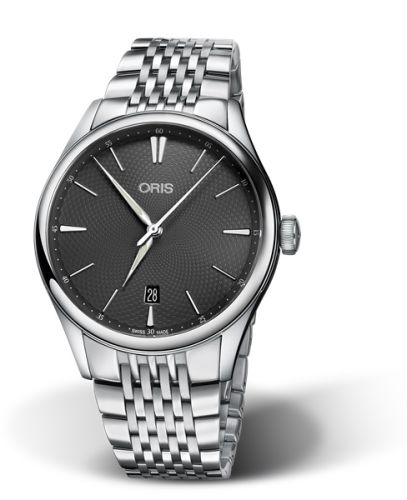 Oris Artelier Date 40 Paslanmaz Çelik / Gri / Bilezik, referans 01 733 7721 4053-07 8 21 79