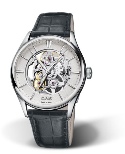 Oris Artelier İskelet 40 Paslanmaz Çelik, referans 01 734 7721 4051-07 5 21 61FC
