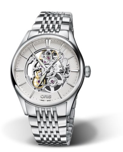 Oris Artelier İskelet 40 Paslanmaz Çelik / Bilezik, referans 01 734 7721 4051-07 8 21 79