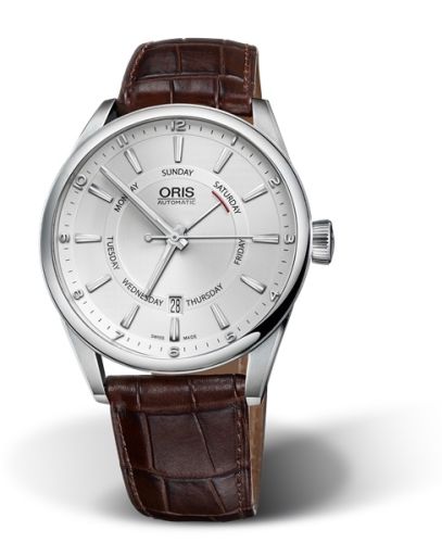 Artix Pointer Day Date Paslanmaz Çelik / Gümüş 42 mm