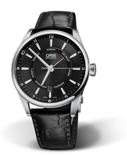 Artix Pointer Day Date Paslanmaz Çelik / Siyah 42 mm