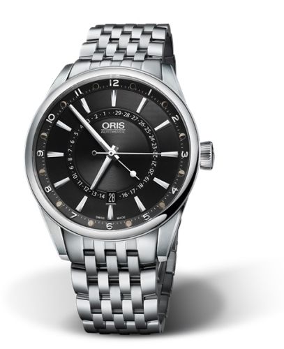 Artix Pointer Moon Date Paslanmaz Çelik / Siyah / Bilezik 42 mm