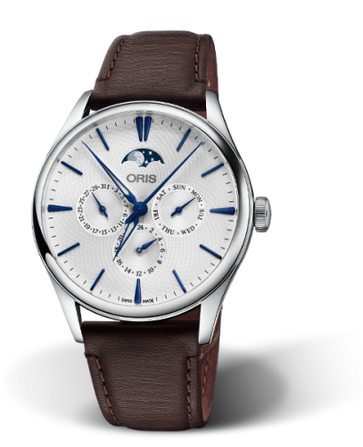 Oris Artelier Complication 40 Paslanmaz Çelik / Gümüş, referans 01 781 7729 4051-07 5 21 31FC