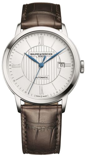 Classima Automatic 40 Paslanmaz Çelik / Gümüş / Alligator