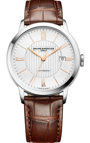 Classima Automatic 40 Paslanmaz Çelik / Gümüş / Alligator