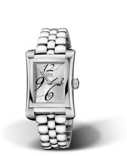 Rectangular Date 25.9 Paslanmaz Çelik / Gümüş / Bilezik