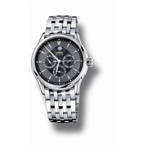Oris Artelier Complication 40 Stainless Steel / Black / Bracelet, reference 01 581 7592 4054-07 8 21 73