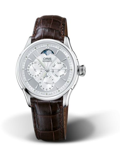 Oris Artelier Complication 35 Stainless Steel / Silver, reference 01 581 7606 4051-07 5 18 70FC