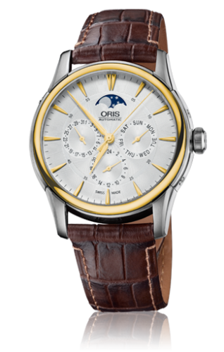 Oris Artelier Complication 40.5 Stainless Steel - Yellow Gold / Silver, reference 01 582 7689 4351-07 5 21 70FC