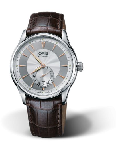 Oris Artelier Small Second Date 40 Stainless Steel / Silver, reference 01 623 7582 4051-07 5 21 48