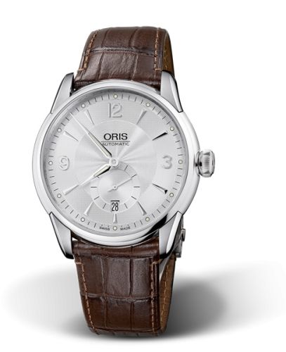 Oris Artelier Small Second Date 40 Stainless Steel / Silver, reference 01 623 7582 4071-07 5 21 70FC