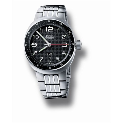 Oris TT3 Day Date Titanyum / Siyah / Bilezik, referans 01 635 7588 7064-07 8 26 70