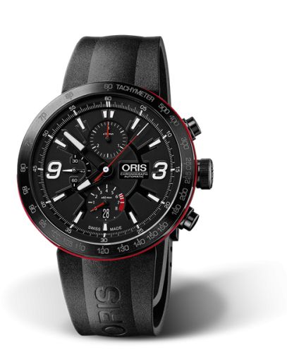 TT1 Chronograph PVD - Seramik / Siyah / Kauçuk 45 mm