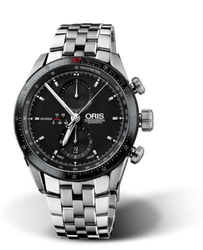 Artix GT Chronograph Paslanmaz Çelik - Seramik / Siyah / Bilezik 44 mm