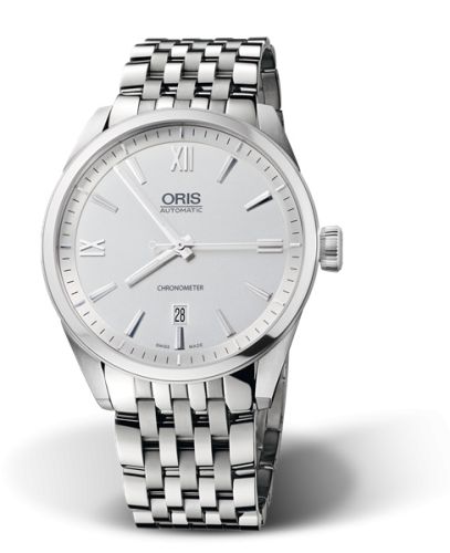 Artix Chronometer Date Paslanmaz Çelik / Gümüş / Bilezik 42 mm