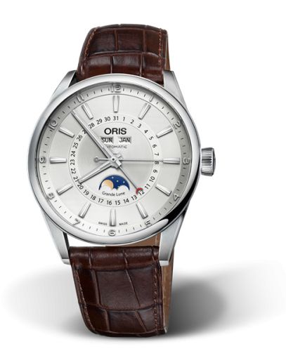 Oris Artix Complication Paslanmaz Çelik / Gümüş 42mm, referans 01 915 7643 4031-07 5 21 80FC