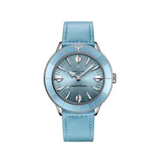Breitling Superocean Heritage '57 Pastel Paradise / Aquamarine 38mm, referans A10340161C1X1