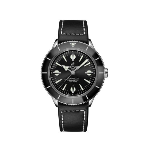 Breitling Superocean Heritage '57 Paslanmaz Çelik / Calf / Folding 42mm, referans A10370121B1X2