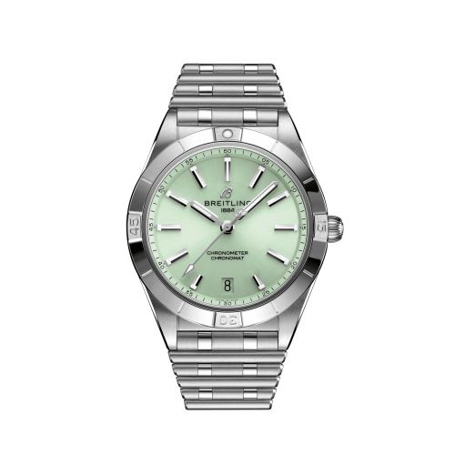 Breitling Chronomat Automatic 36 Paslanmaz Çelik / Yeşil / Rouleaux, referans A10380101L1A1