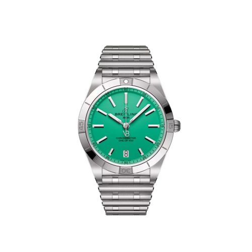 Breitling Chronomat Automatic 36 Victoria Beckham Paslanmaz Çelik / Peppermint, referans A103801A1L1A1