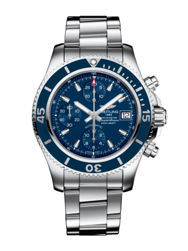 Breitling Superocean Chronograph 42 Paslanmaz Çelik / Mavi / Bilezik, referans A13311D11C1A1