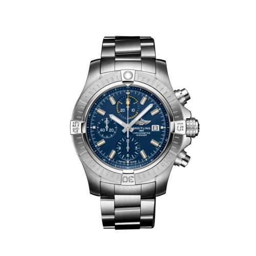 Avenger Chronograph 45 Stainless Steel / Blue / Bracelet