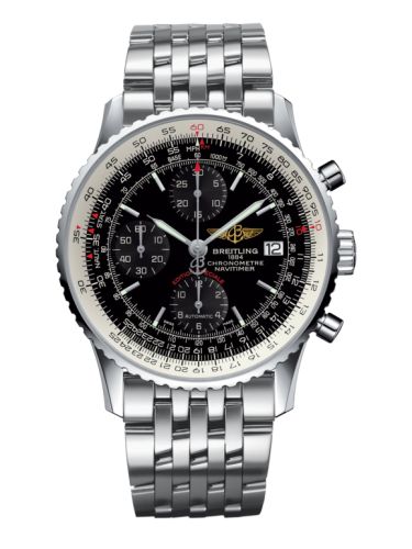 Breitling Navitimer Heritage Paslanmaz Çelik / Siyah / Bilezik 42mm, referans A1332412.BF27.451A