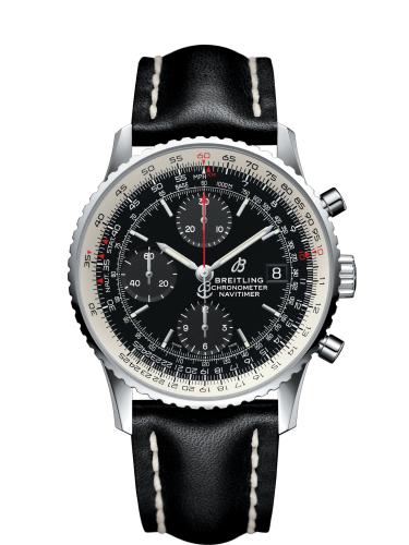 Breitling Navitimer 1 Chronograph 41 Paslanmaz Çelik / Siyah / Calf / Pin, referans A13324121B1X1