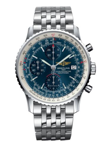 Breitling Navitimer Heritage Paslanmaz Çelik / Aurora Mavi / Bilezik 42mm, referans A1332412.C942.451A