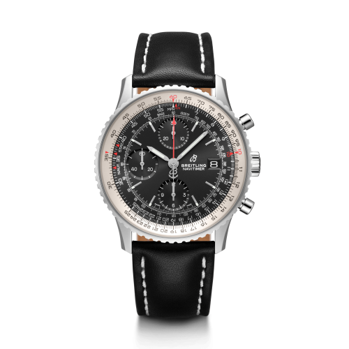 Breitling Navitimer 1 Chronograph 41 Paslanmaz Çelik / Siyah / Calf / Folding, referans A13324121B1X2