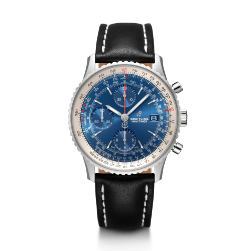 Breitling Navitimer 1 Chronograph 41 Paslanmaz Çelik / Mavi / Calf / Folding, referans A13324121C1X2