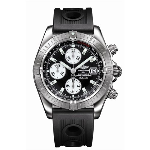 Breitling Chronomat Evolution Paslanmaz Çelik / Siyah 43.7mm, referans A1335611/B719