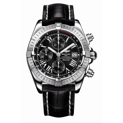 Breitling Chronomat Evolution Paslanmaz Çelik / Siyah - Roman, referans A1335611/B898