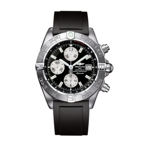 Galactic Chronograph II Paslanmaz Çelik / Siyah