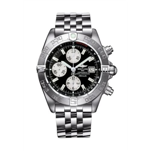 Galactic Chronograph II Paslanmaz Çelik / Siyah
