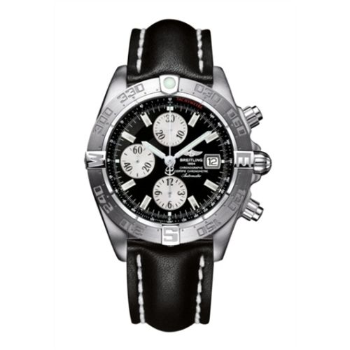 Galactic Chronograph II Paslanmaz Çelik / Siyah