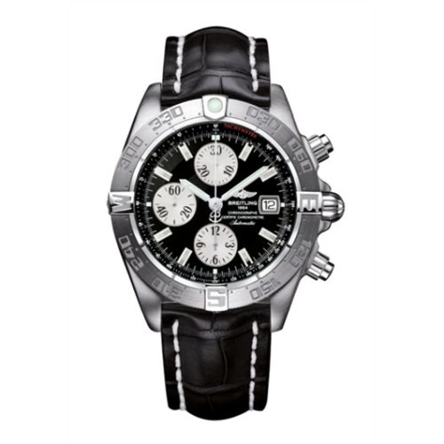 Galactic Chronograph II Paslanmaz Çelik / Siyah