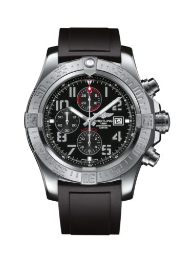 Breitling Super Avenger II Paslanmaz Çelik / Volcano Siyah / Kauçuk / Pin 48mm, referans A1337111/BC28/135S/A20S.1