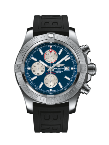 Breitling Super Avenger II Paslanmaz Çelik / Mariner Mavi / Kauçuk / Folding 48mm, referans A1337111/C871/155S/A20D.2