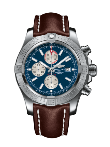 Breitling Super Avenger II Paslanmaz Çelik / Mariner Mavi / Calf / Pin 48mm, referans A1337111/C871/443X/A20BA.1