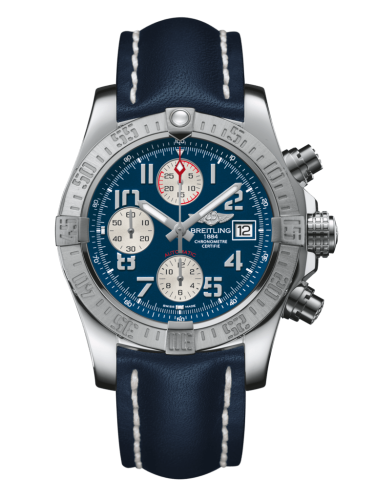 Breitling Avenger II Paslanmaz Çelik / Mariner Mavi / Calf / Pin 43mm, referans A1338111/C870/105X/A20BA.1