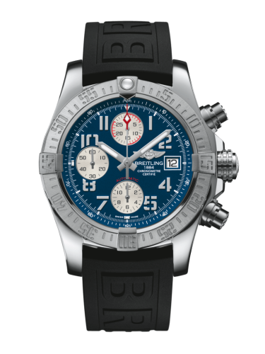 Breitling Avenger II Paslanmaz Çelik / Mariner Mavi / Kauçuk / Folding 43mm, referans A1338111/C870/153S/A20D.2